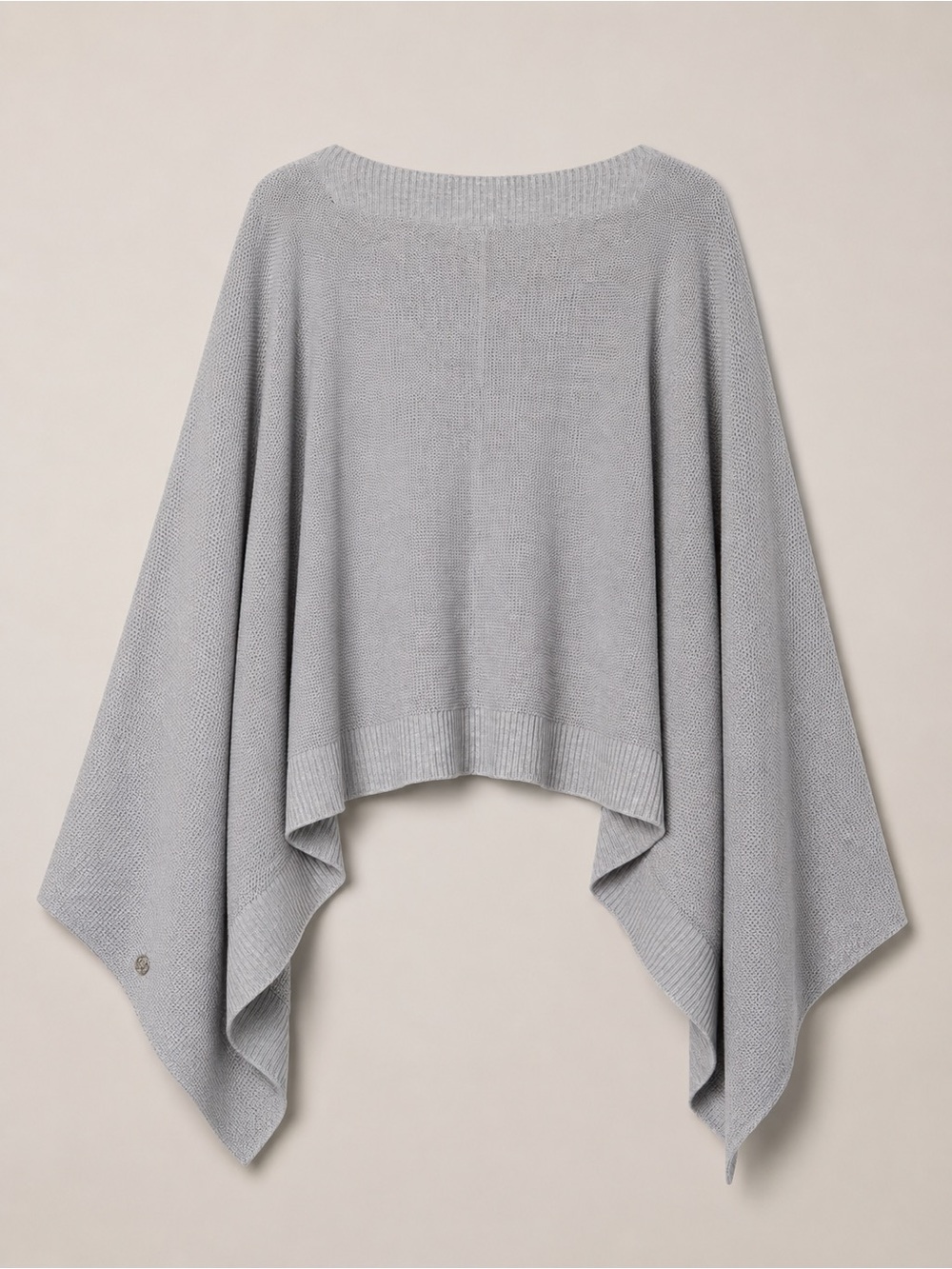 Lululemon Light Heather Grey Forward Flow Cape / Wrap – OS - Picture 3 of 9